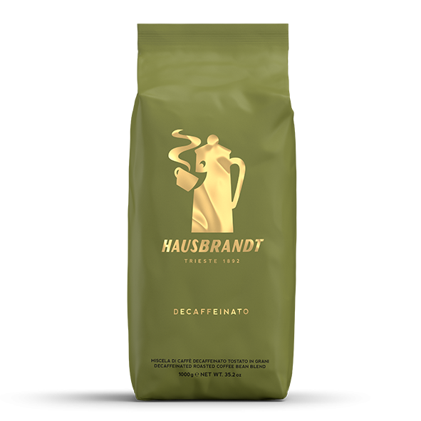 Hausbrandt Decaffeinato, 1000g Ganze Bohne