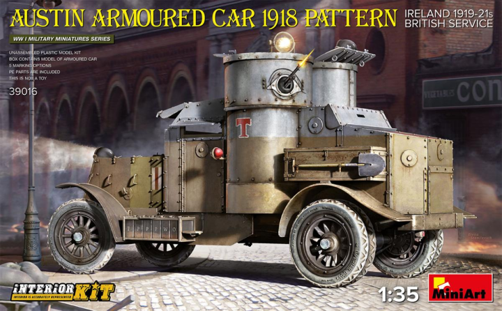 Austin Armoured Car 1918 Pattern - Ireland 1919-21 British Service - Interior Kit