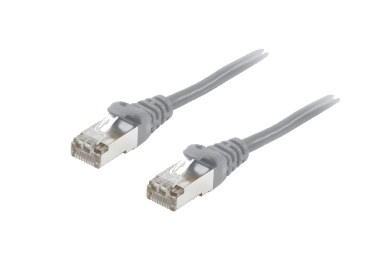 Equip Patchkabel Cat6A S/FTP 2xRJ45 1.00m grau LSZH Polybeutel