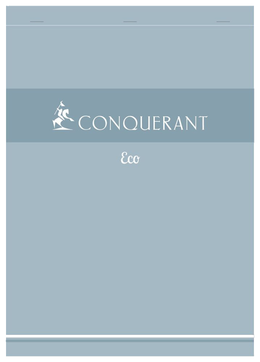 CONQUERANT SEPT Notizblock Eco, Maße: (B)210 x (H)297 mm