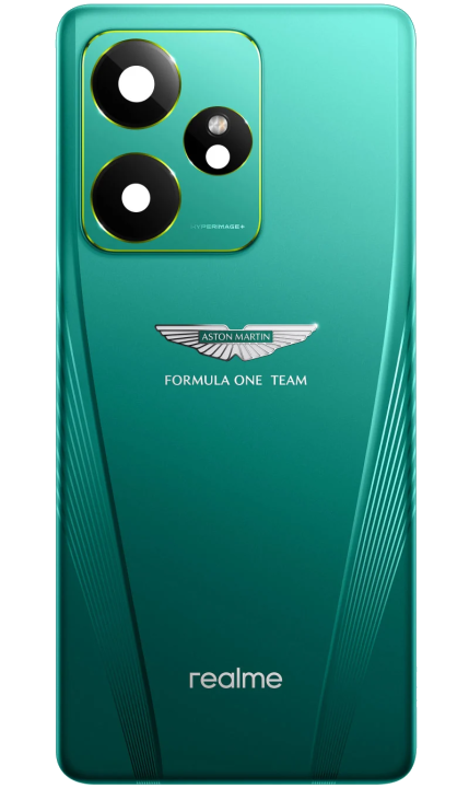 Batteriedeckel Realme GT 7, Grün (Aston Martin Green), Service Pack 621033000619