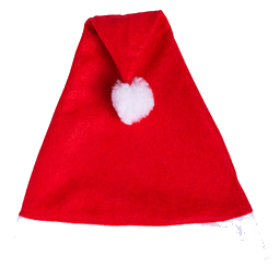 Nikolausmütze, rot