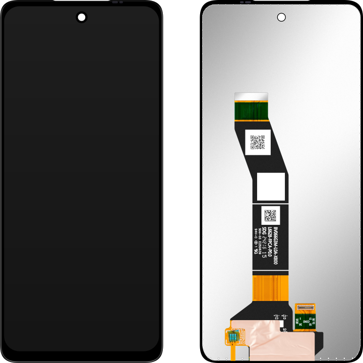 Display mit Touchscreen MP kompatibel mit Motorola Moto E14