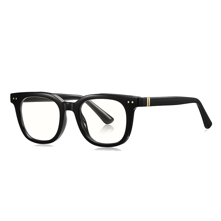 Computerbrille für Männer Techsuit 2229, Anti-Blue Light, Schwarz