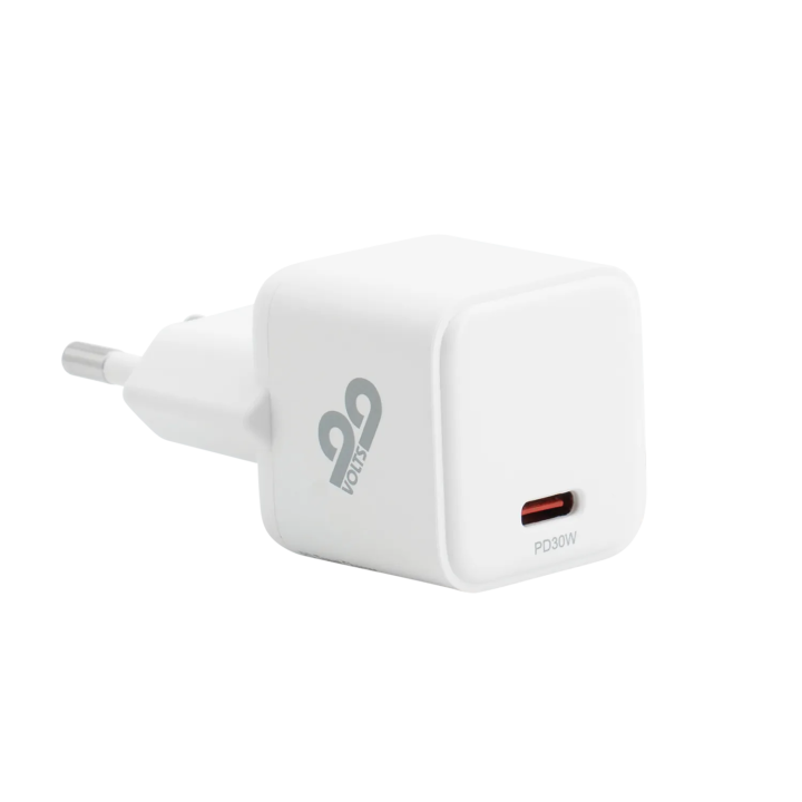 99VOLTS 30W GaN PD Power Adapter - 1 USB-C