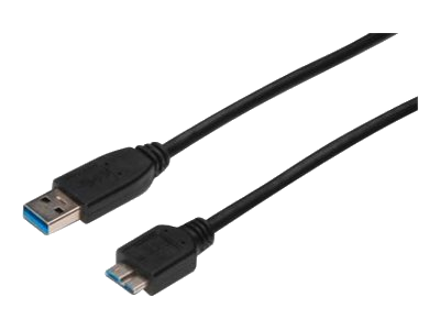 DIGITUS USB 3.0 Anschlusskabel Typ A -mikro B St/St 1.0m, sw