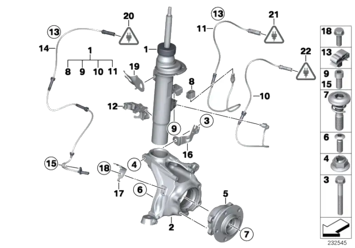 BMW Adapterleitung EDC F25 F26 37156797032 - Bildposition 10