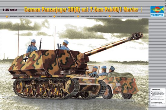 PzKpfw 39(H) Panzerjäger mit 7,5 cm Pak 40/1 Marder
