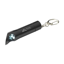 Taschenlampe mit Flaschenöffner, schwarz