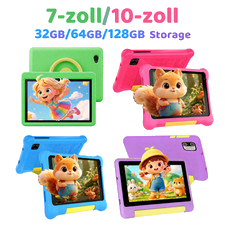 KOTSREN Kinder Tablet Android Erdbebensicherheit 32GB-128GB Dual Kamera Wifi GMS