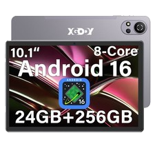 2026 Neu 10 Zoll Tablet Android 16 24GB RAM+256GB 8000mAh 4G LTE 2SIM 5GWlFl GPS