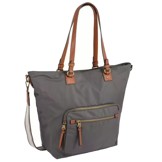 Camel Active BARI Zip Shopper L Dunkelgrau