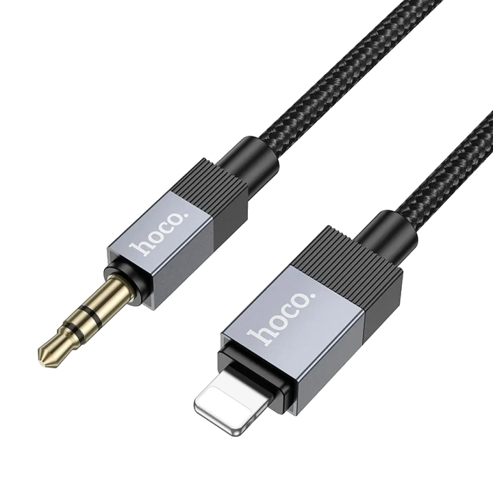 Audio-Kabel Lightning - 3,5mm HOCO UPA32A, 1m, Schwarz
