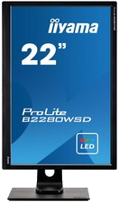 Iiyama Prolite B2280WSD-B1 22 Zoll Monitor Bildschirm PIVOT Lautsprecher VESA