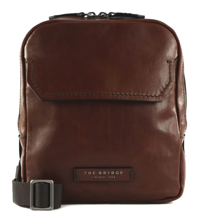 The Bridge Williamsburg Crossbody - 05141301 Braun/Ruthenium