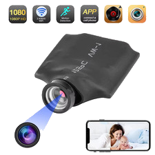 Mini IP Kamera ✅ 1080p HD ✅ WLAN Wi-Fi Kamera ✅ Nachtsicht Funktion✅
