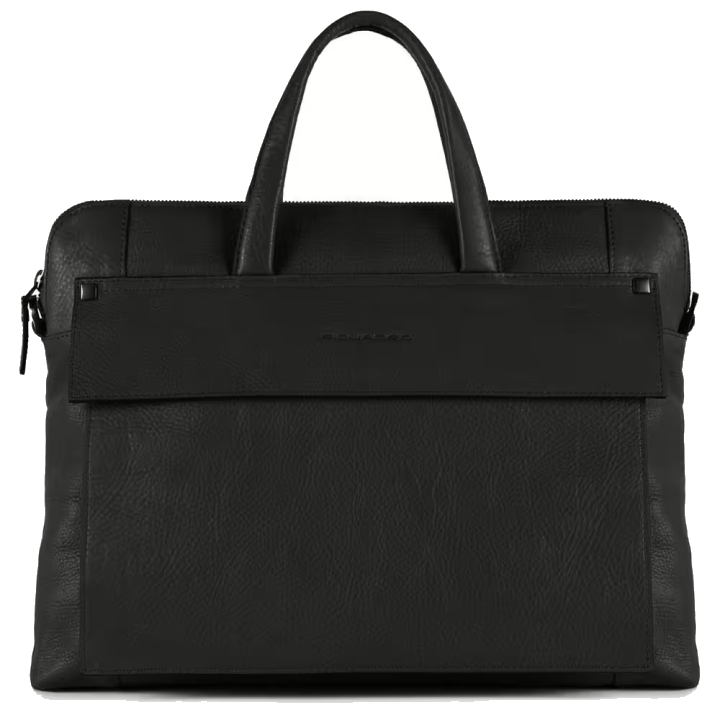 Piquadro Kolyma Kurzgriff-Laptoptasche mit iPad®Air/Pro 9,7-Fach schwarz