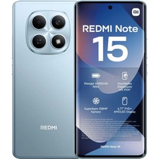 Xiaomi REDMI Note 15 128 GB Glacier Blue Dual SIM Smartphone Handy Mobiltelefon