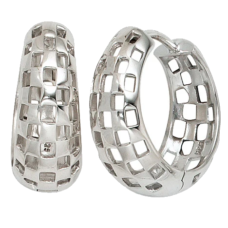 Creolen 925 Sterling Silber Ohrringe Silberohrringe Silbercreolen