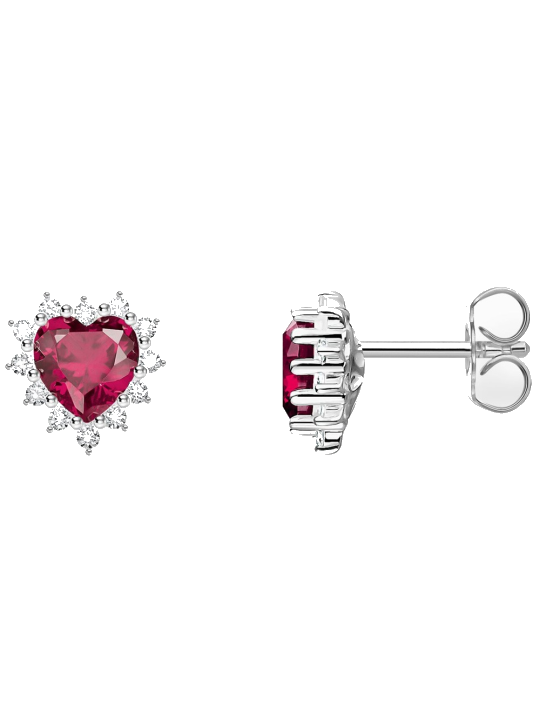 Thomas Sabo H2315-013-10 Herz Ohrstecker romance silber Damen