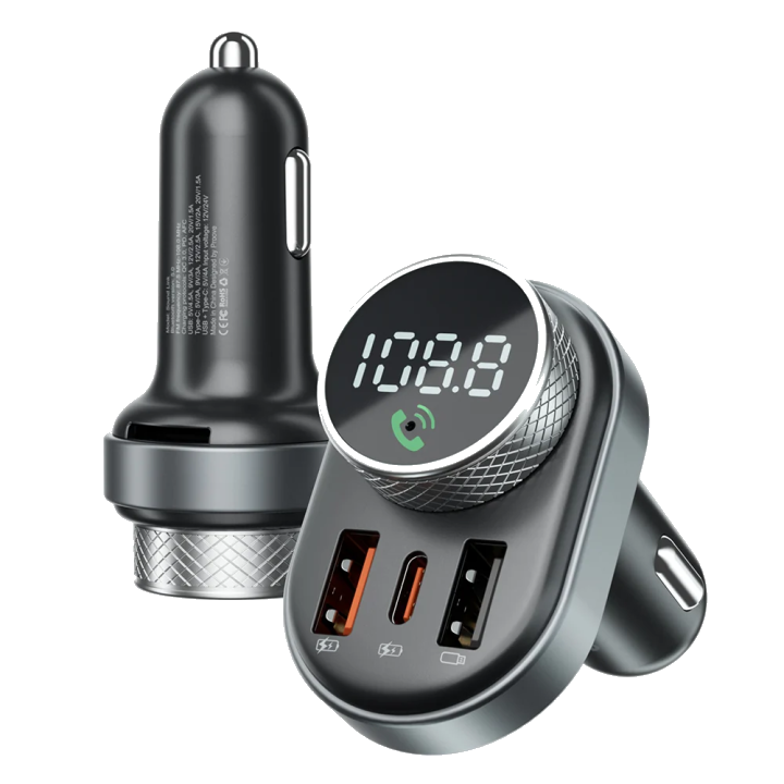 FM Bluetooth Modulator Proove, 2 x USB-A - 1 x USB-C - 1 x microSD FMSL30110001