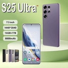 Neues S25 Ultra 5G Smartphone6.9" Fabrik freigeschaltete Android Handys Dual SIM