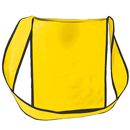 Joytex® Vlies-Umhänge-Dokumententasche, gelb