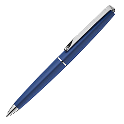 uma® Metall-Drehkugelschreiber Eternity, blaue Mine, blau