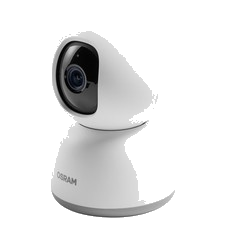 OSRAM SMART+ WiFi Kamera 360° 4MP 2K QHD Schwenk-Neige Weiß