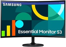 Samsung Essential S3 S27D3 Full HD Curved Monitor 68,6 cm (27")