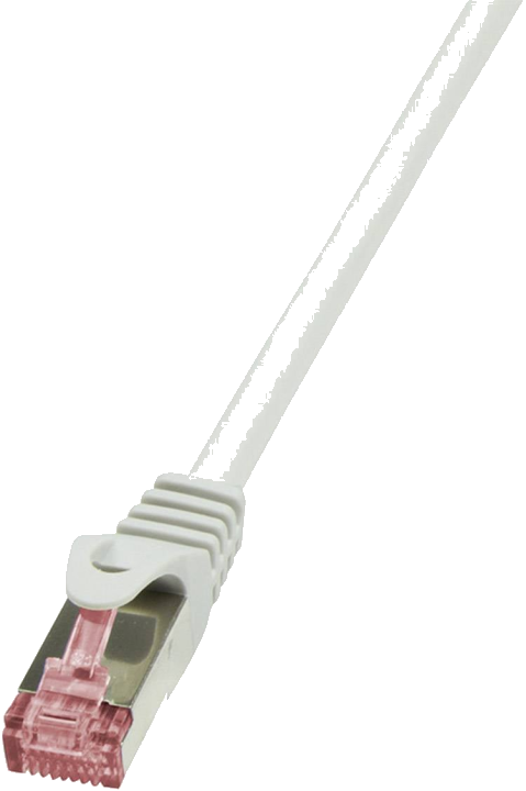 LogiLink Patchkabel, Kat. 6, S/FTP, 3,0 m, grau