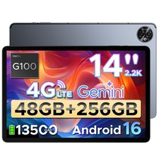DOOGEE TABE3MAX 48GB+256GB Android 16 Tablet 13500mAh Tablet 14 Zoll 4G LTE 2026