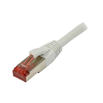 Synergy21 Patchkabel RJ45, CAT6 250Mhz, 2m grau, S-STP(S/FTP), TPE/LSZH(Superflex)