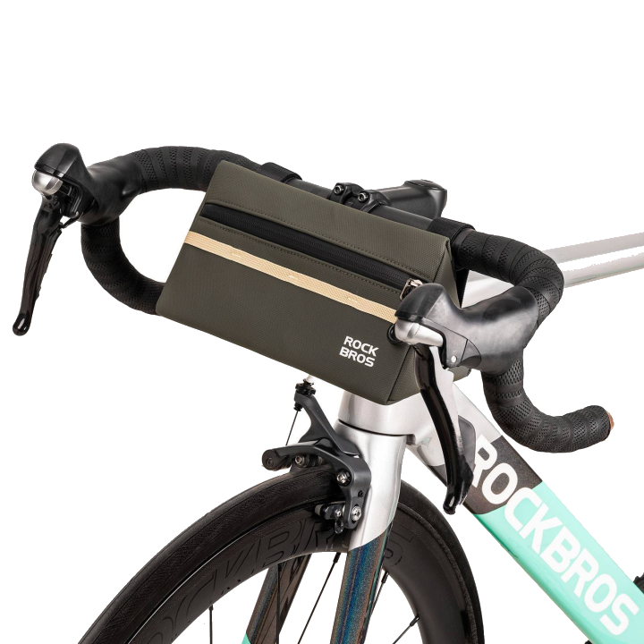 ROCKBROS Fahrrad Lenkertasche Fahrradtasche Fahrradkorb 6 Farbe ca. 1.3L - Gru00fcn