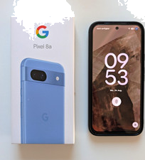Google Pixel 8a Smartphone Blau 128 GB Android mit OVP gebraucht