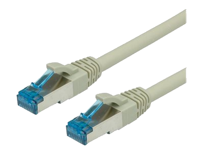 VALUE Patchkabel Kat.6A grau 15m