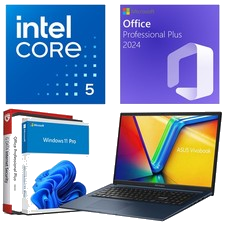 17.3" Windows 11 ASUS INTEL Core 5 120U 10 Kerne 5GHz 16GB DDR4 1TB SSD Notebook