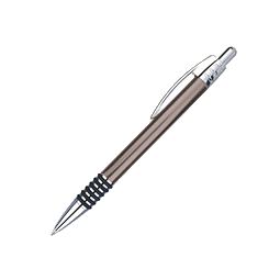 PENKO® Metall-Kugelschreiber Rangun, blaue Mine, titan