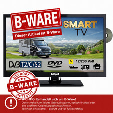 Gelhard GTV2422I B-Ware Smart TV DVB/S/S2/T2/C, DVD, USB, 12V 230V WLAN