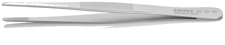 KNIPEX 92 72 45 Universalpinzette 145 mm gerade aus Edelstahl