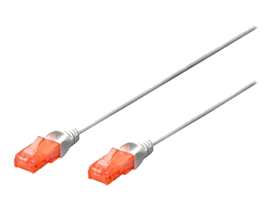 Digitus Patch-Kabel RJ-45 (M) zu RJ-45 (M) 3m Kupfer U/UTP Cat 6 weiß (DK-1617-030/WH)