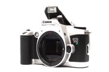 Canon EOS 500N SLR analoge Spiegelreflexkamera Body silver Edition