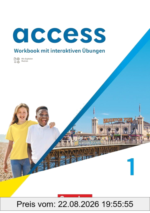 Access Band 1: 5. Schuljahr - Allgemeine Ausgabe 2022 - Workbook mit interaktiven Übungen und digitalen Medien