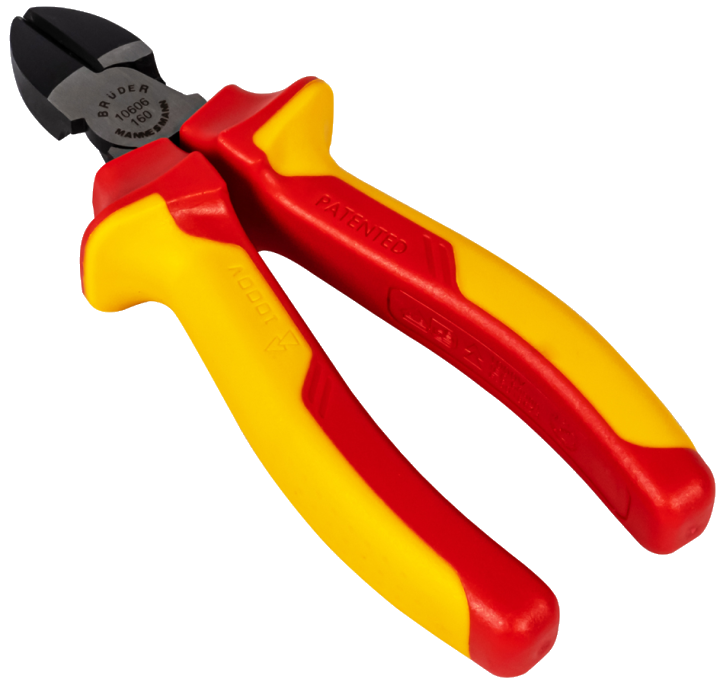 BRÜDER MANNESMANN Seitenschneider VDE geprüft, Länge: 160 mm