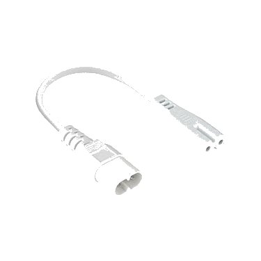 kabelmeister Euro-Verlängerungsstecker C8-Bu. C7/EU.0,2/20cm