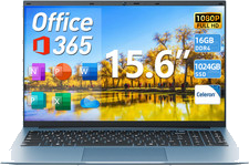 2026 SGIN 15,6" FHD Laptop Windows 11 PRO 16GB RAM 1024GB SSD FREE Office 365