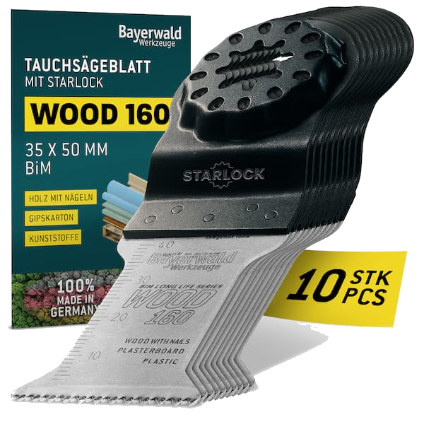 10x Bayerwald SL BiM Tauchsägeblatt 35x50mm