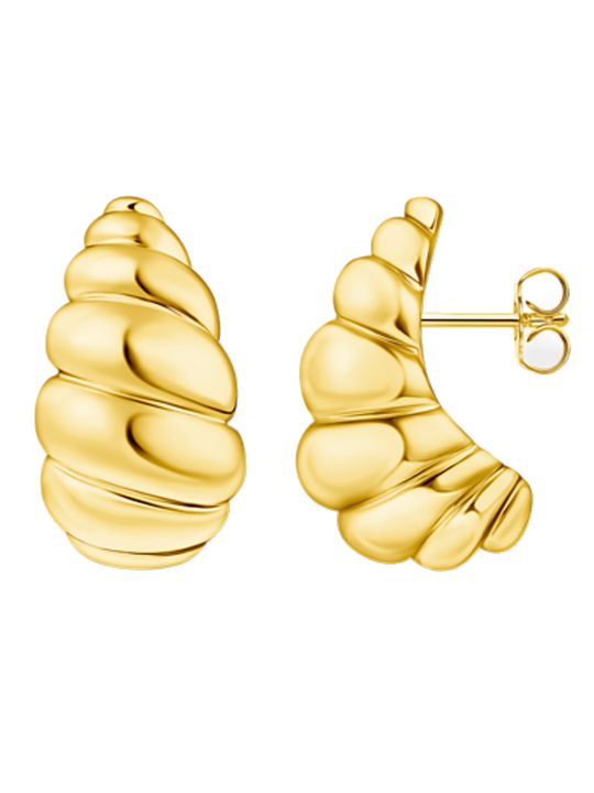 Thomas Sabo H2326-413-39 Ohrstecker organische Formen vergoldet Damen