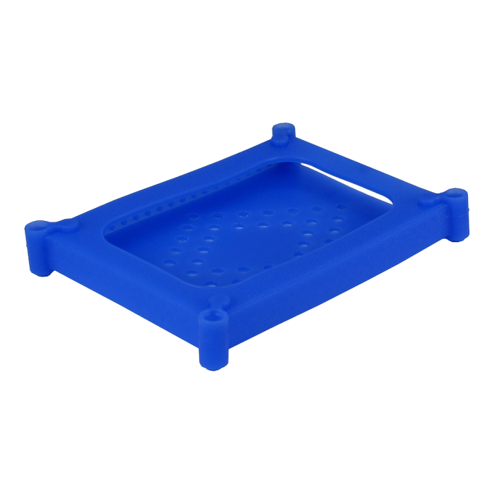 HDD Schutzhülle für 2,5"" Silikon blau