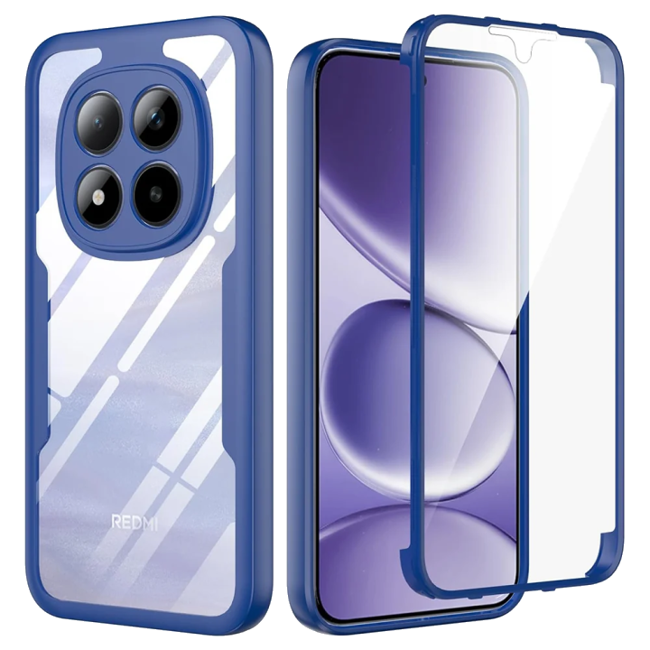 Hülle für Xiaomi Poco M8 Pro / Redmi Note 15 Pro+ 5G, Techsuit, ColorVerse 360, Blau